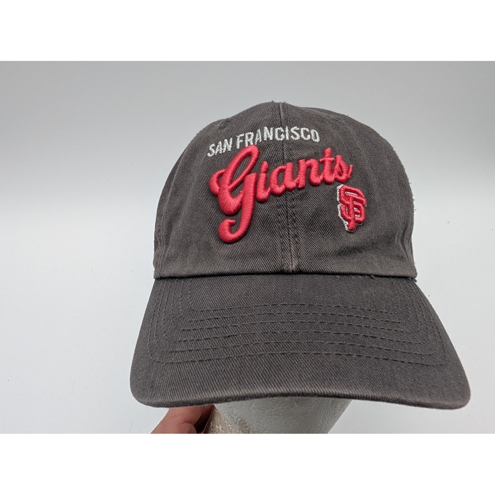 47 Brand San Francisco Giants Hat Womens Adjustable Charcoal Grey Baseball Cap